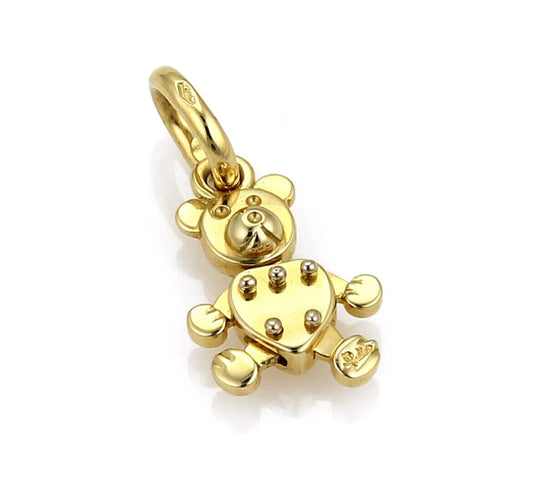 Pomellato Puppet Animated 18k Yellow Gold Bear Charm Pendant | Charms & Pendants | catalog, Charms, Designer Jewelry, Pendants, pomellato | Pomellato