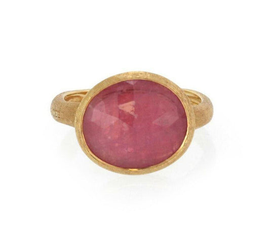 Marco Bicego Jaipur 18k Yellow Gold  Pink Tourmaline Ring | Rings | catalog, Designer Jewelry, Marco Bicego, Rings | Marco Bicego