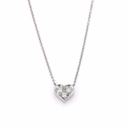 Tiffany & Co. Diamonds Platinum Heart Pendant Necklace | Necklaces | catalog, Designer Jewelry, Necklaces, Pendants, Tiffany & Co. | Tiffany & Co.