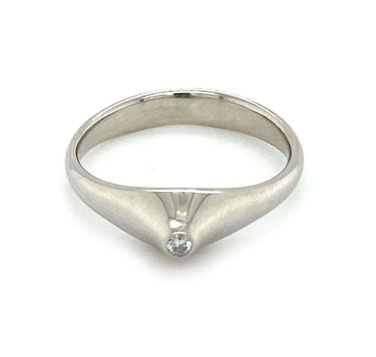 Tiffany & Co. Platinum Peretti Diamond Pointed Ring | Rings | catalog, Designer Jewelry, Elsa Peretti, Rings, Tiffany & Co. | Tiffany & Co.