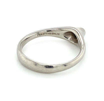 Tiffany & Co. Platinum Peretti Diamond Pointed Ring