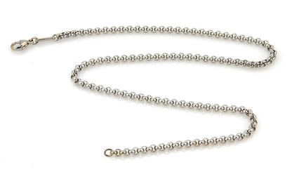 Chopard 18k White Gold Round Link Chain Necklace