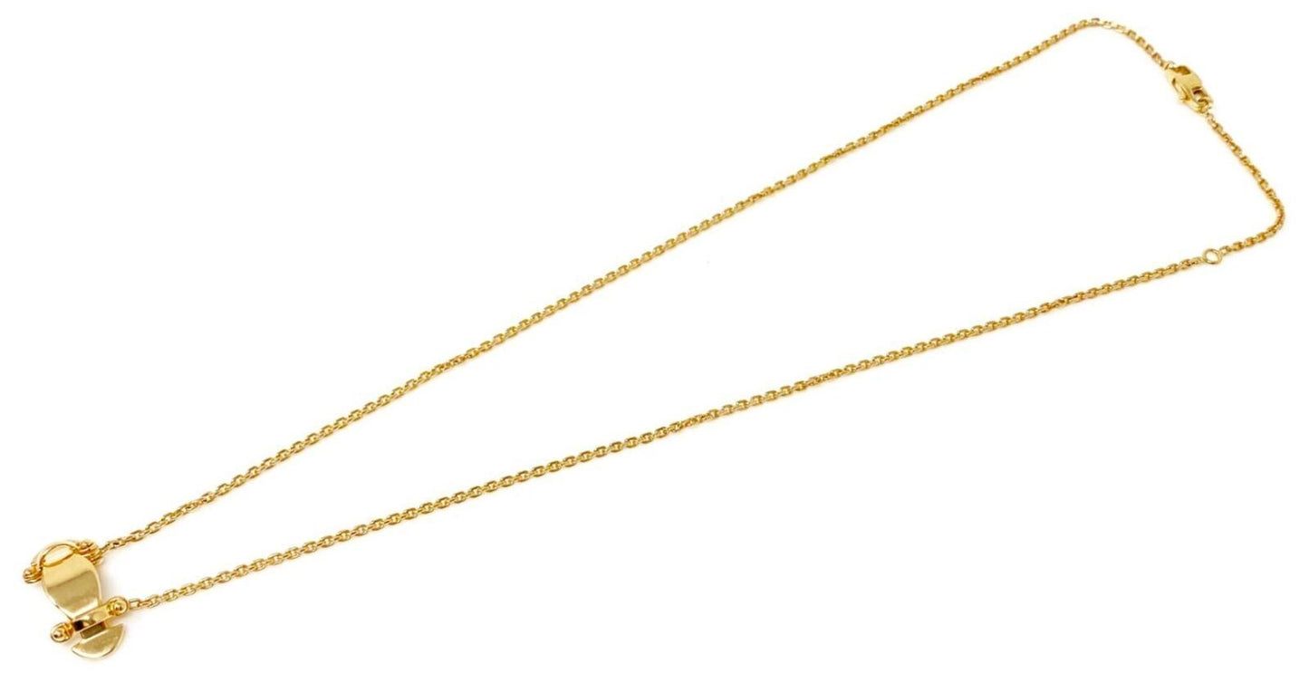 Louis Vuitton Stand By Me 18k Yellow Gold Pendant Necklace