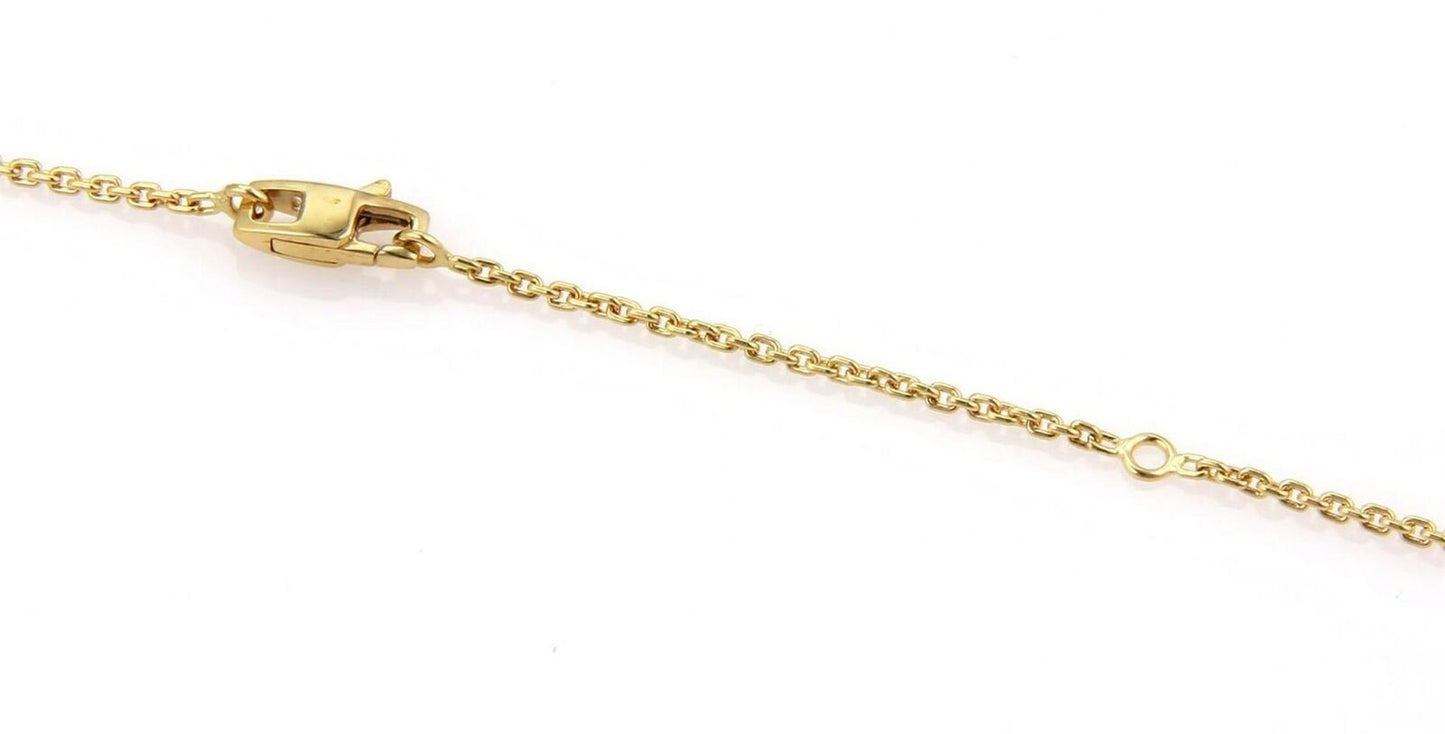 Louis Vuitton Stand By Me 18k Yellow Gold Pendant Necklace