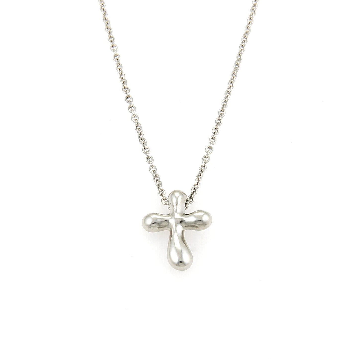 Tiffany & Co. Elsa Peretti Mini Platinum Cross Pendant Necklace | Necklaces | catalog, Designer Jewelry, Elsa Peretti, Necklaces, Pendants, Tiffany & Co. | Tiffany & Co.