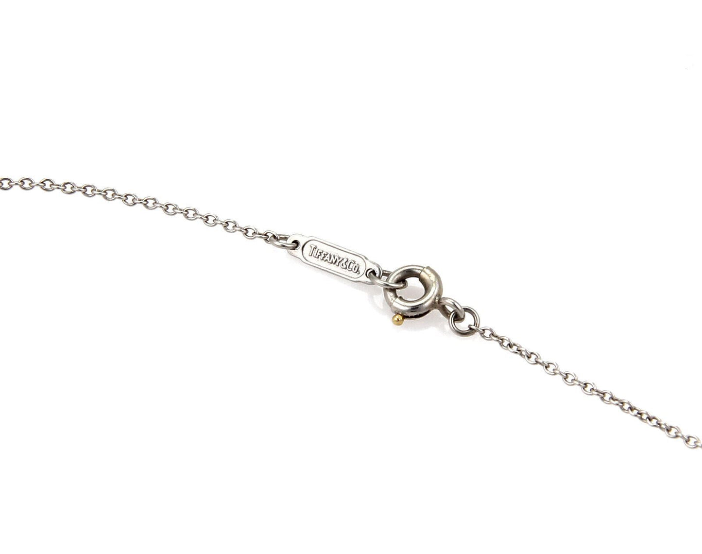 Tiffany & Co. Petal Diamond Platinum Pendant Necklace