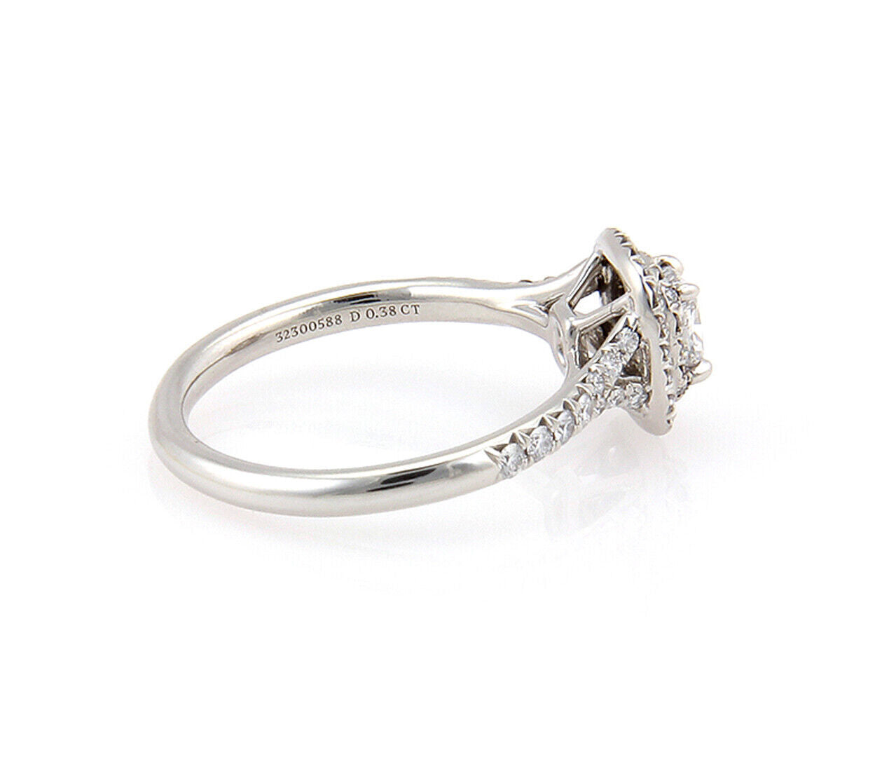 Tiffany & Co. Soleste Diamond Platinum Ring