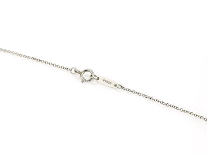Tiffany & Co. Circle Jazz 0.52ct Diamond Platinum Pendant Necklace