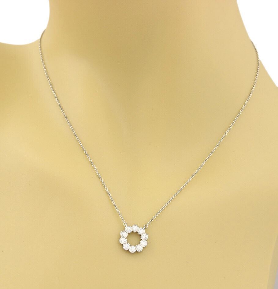 Tiffany & Co. Circle Jazz 0.52ct Diamond Platinum Pendant Necklace | Necklaces | catalog, Designer Jewelry, Jazz, Necklaces, Pendants, Tiffany & Co. | Tiffany & Co.