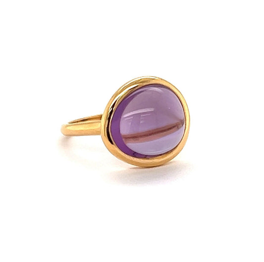 Fred of Paris Belles Rives Amethyst 18k Rose Gold Ring - Size 6.5 | Rings | catalog, Designer Jewelry, Fred of Paris, Rings | Fred of Paris