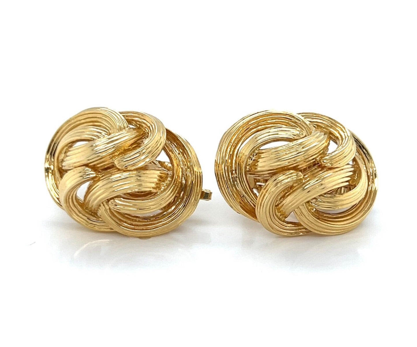 Tiffany & Co. 18k Yellow Gold Sailor Knot Clip On Earrings | Earrings | catalog, Designer Jewelry, Earrings, Tiffany & Co. | Tiffany & Co.