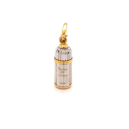 Cartier Pasha de Cartier 18k Gold Mini Perfume Bottle Charm Pendant w/Certificate | Charms & Pendants | cartier, catalog, Charms, Designer Jewelry, Pendants | Cartier