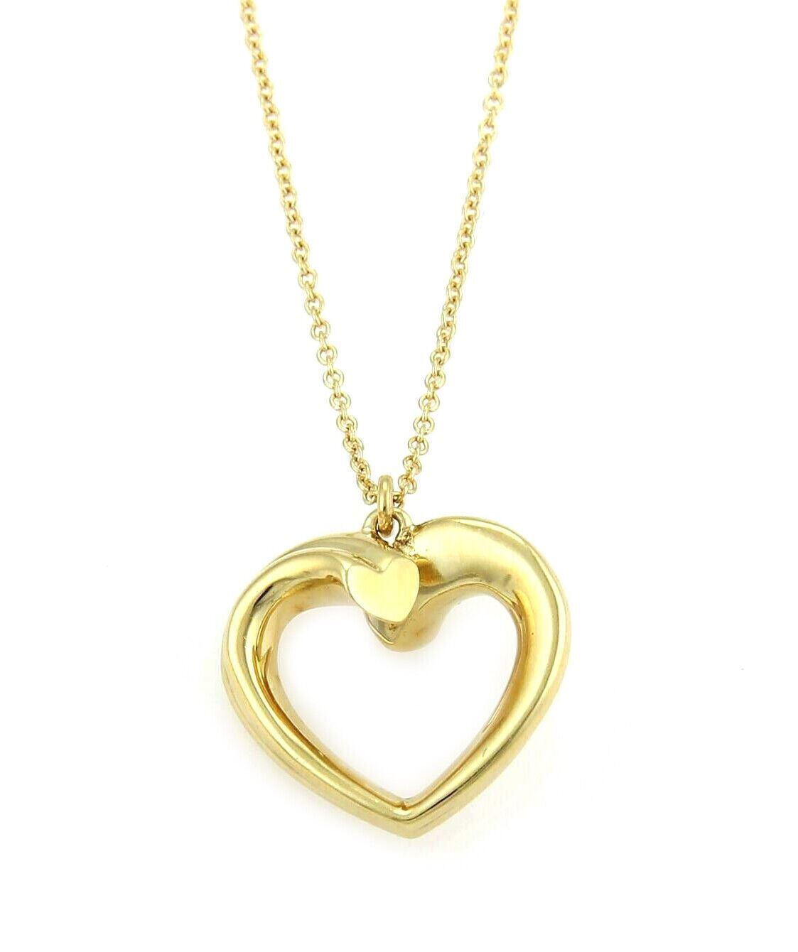 Tiffany & Co. Picasso Tenderness 18k Yellow Gold Heart Pendant Necklace | Necklaces | catalog, Designer Jewelry, Necklaces, Paloma Picasso, Pendants, Tenderness, Tiffany & Co. | Tiffany & Co.
