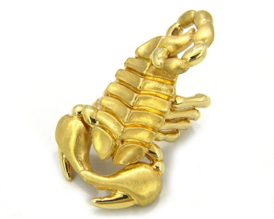 Giordana Castellan Italy 14k Yellow Gold Ex Large Scorpion Ring | Rings | catalog, Designer Jewelry, Giordana, Rings | Giordana