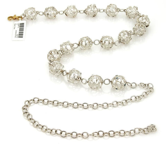 Gurhan Champagne Topaz Sterling Cage Balls Fancy Adjustable Necklace | Necklaces | catalog, Designer Jewelry, Gurhan, Necklaces, Sterling Silver | Gurhan