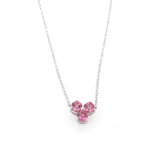 Tiffany & Co. Aria Pink Tourmaline 18k White Gold Pendant Necklace | Necklaces | catalog, Designer Jewelry, Necklaces, Pendants, Tiffany & Co. | Tiffany & Co.