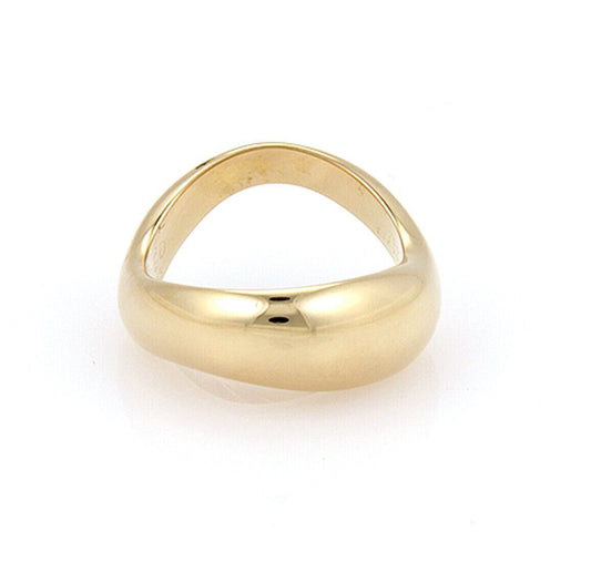 Fred of Paris 18k Yellow Gold Wave Band Ring | Rings | bands, catalog, Designer Jewelry, Fred of Paris, Rings | Fred of Paris