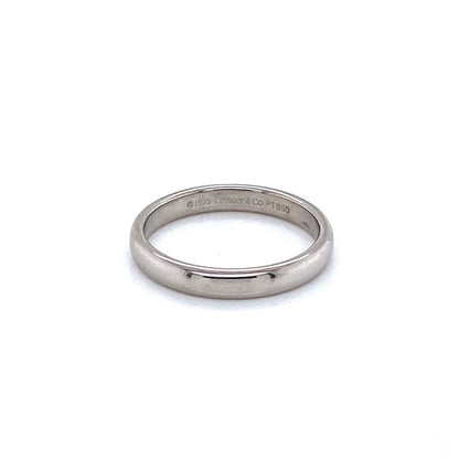 Tiffany & Co. Platinum Plain Wedding Band Ring | Rings | bands, catalog, Designer Jewelry, Rings, Tiffany & Co. | Tiffany & Co.