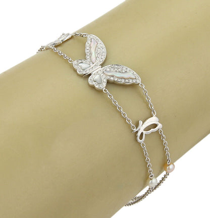 Victoria Casal Fly Me Diamonds & MOP 18k Gold Butterfly Bracelet | Bracelets | Bracelets, catalog, Designer Jewelry, Rings, victoria casal | Victoria Casal