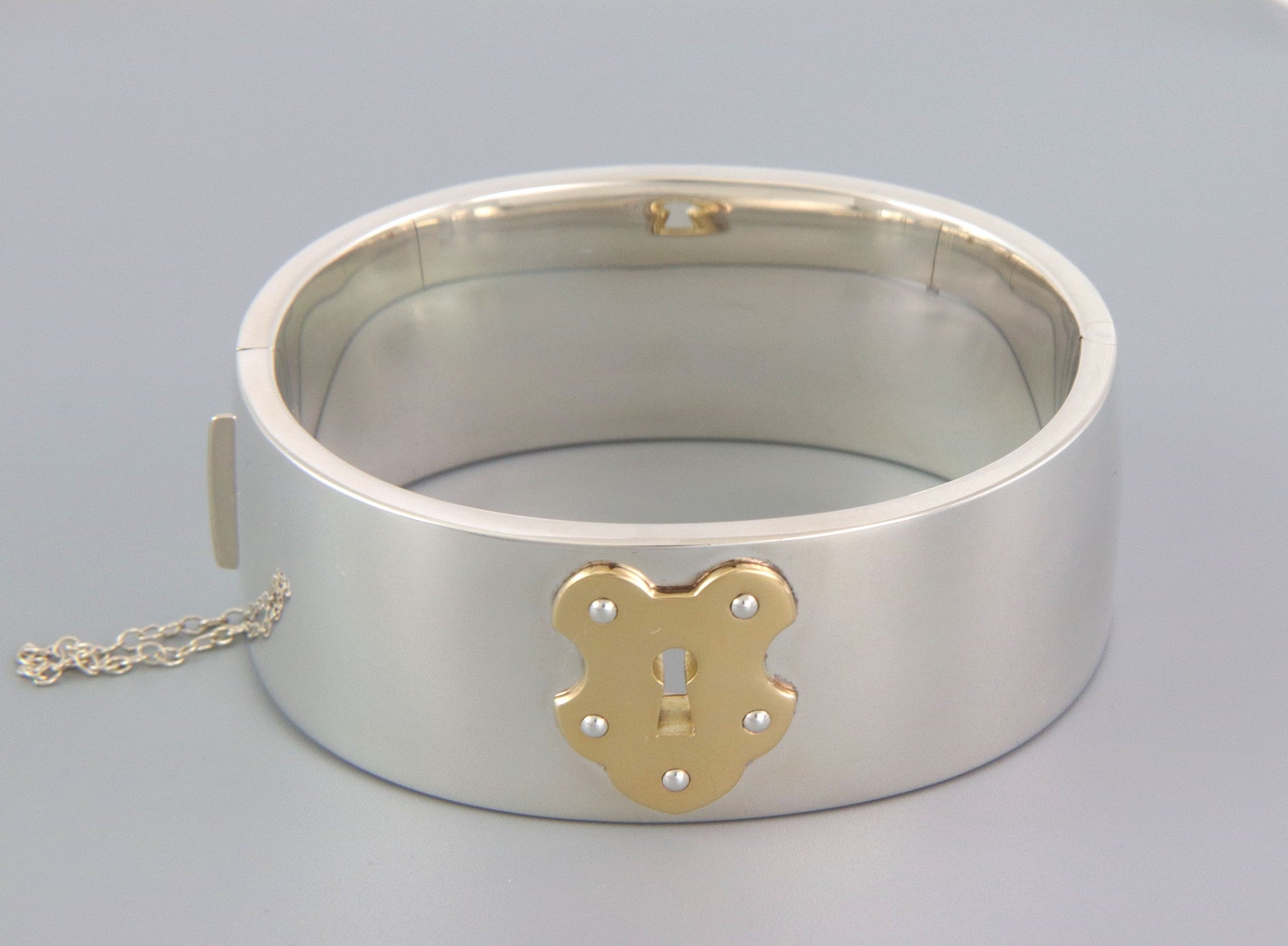 Tiffany Sterling Lock bracelet/ Goddess Charms - Ruby Lane